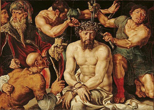 Le couronnement d’épines du Christ, 1547, Maarten van Heemskerck