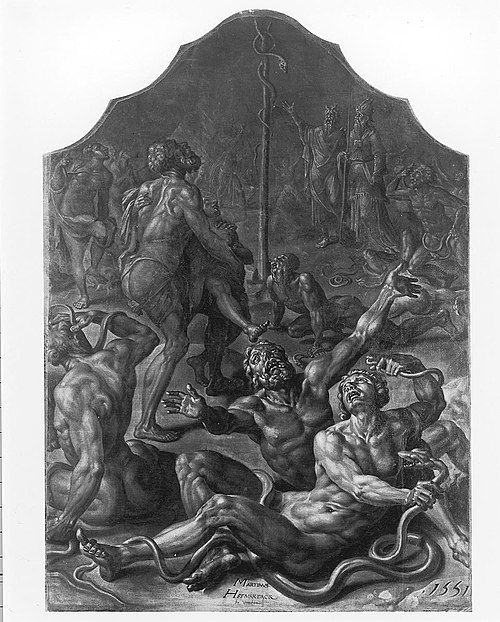 Setting up the Copper Snake, 1551, Maarten van Heemskerck