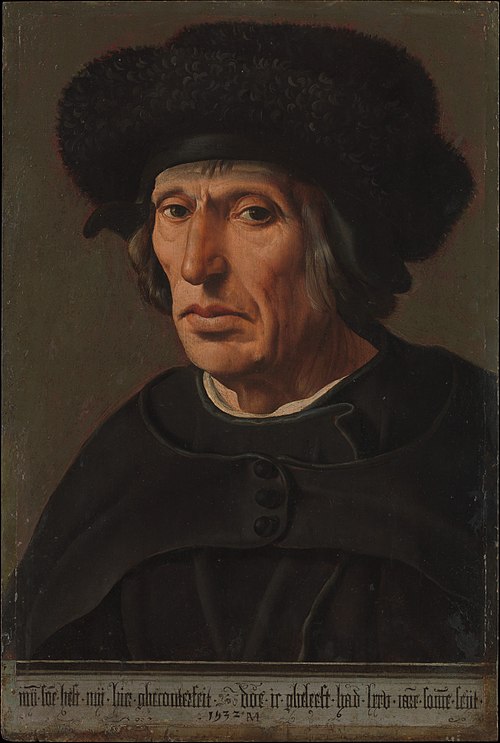 Jacob Willemsz. van Veen (1456–1535), the Artist's Father, 1532, Maarten van Heemskerck