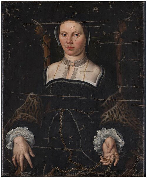 Portrait d'une dame, 1549, Maarten van Heemskerck