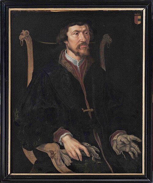 Portrait d'un homme, 1554, Maarten van Heemskerck