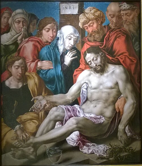 Lamentation of Christ, 1540, Maarten van Heemskerck