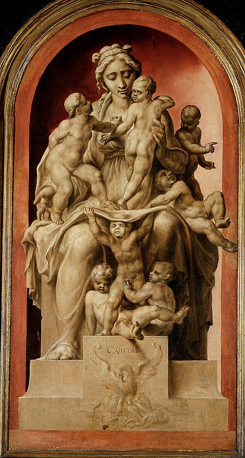 Charity, 1545, Maarten van Heemskerck