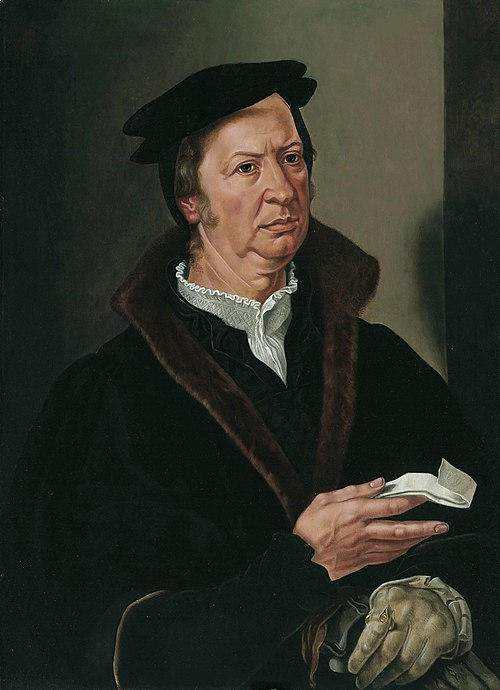 Portrait of a Man, 1540, Maarten van Heemskerck