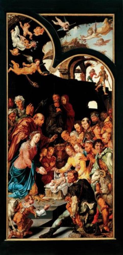 Adoration of the Shepherds, 1546, Maarten van Heemskerck