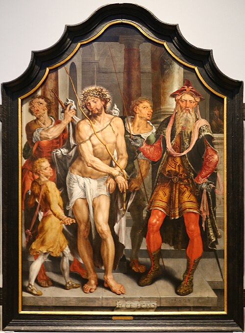 Ecce Homo (central panel), 1559, Maarten van Heemskerck