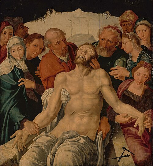 The Entombment of Christ, 1542, Maarten van Heemskerck