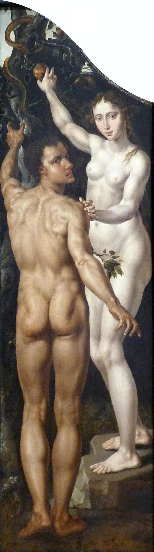 Adam et Ève, 1550, Maarten van Heemskerck