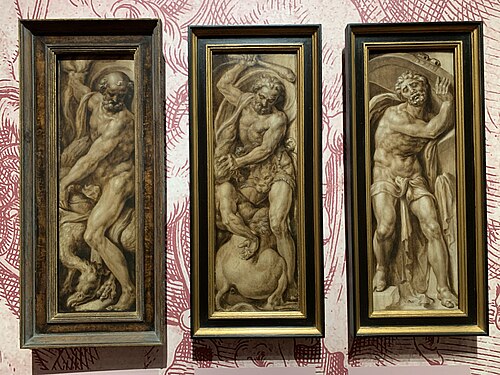 The Twelve Strong Men, 1554, Maarten van Heemskerck