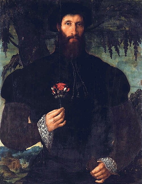 Autoportrait, 1550, Maarten van Heemskerck