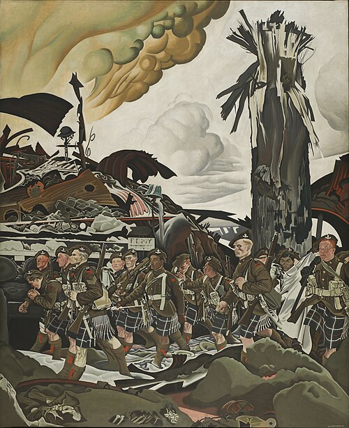The Conquerors, 1920, Eric Kennington
