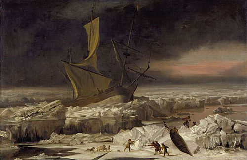 Arctic adventure, 1677, Abraham Hondius