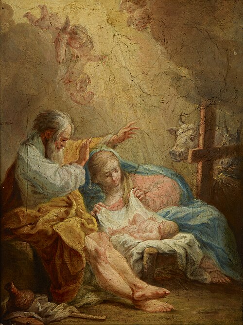 Nativity, , Carlo Maratta
