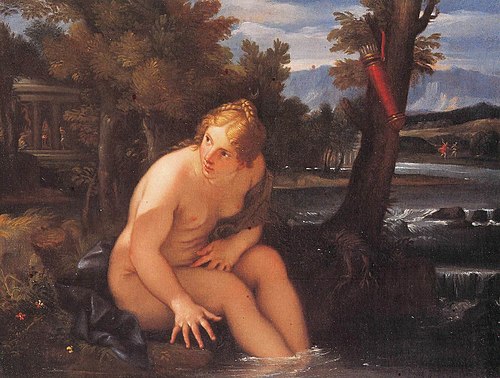 Bath of Diana, 1684, Carlo Maratta