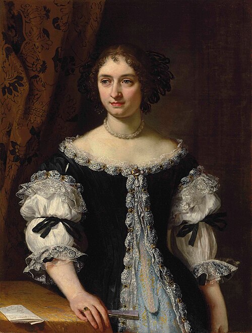 Portrait de Maria Maddalena Rospigliosi Panciatichi, 1664, Carlo Maratta