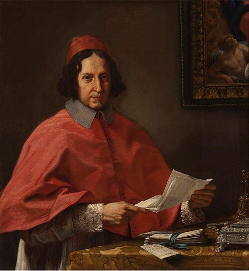 Portrait du cardinal Cibo Malaspina, 1651, Carlo Maratta