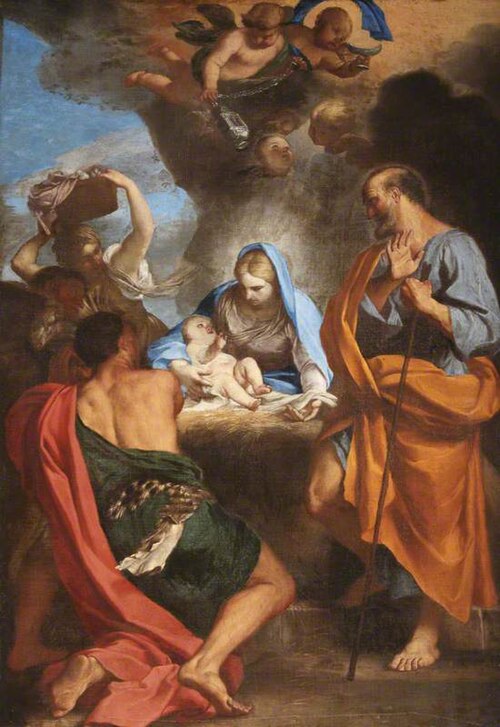 The Adoration of the Shepherds, , Carlo Maratta