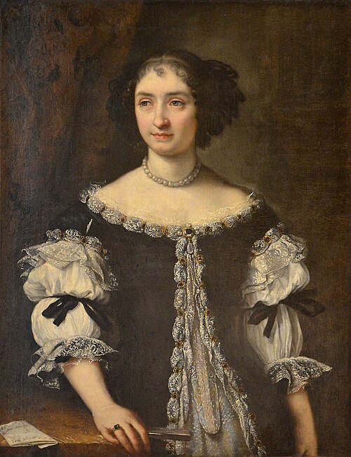 Portrait de Marie-Madeleine Rospigliosi, 1664, Carlo Maratta