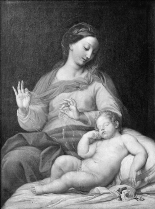 Virgin and Child, 1697, Carlo Maratta