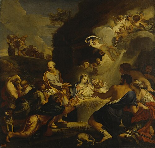 L’Adoration des bergers, 1690, Carlo Maratta