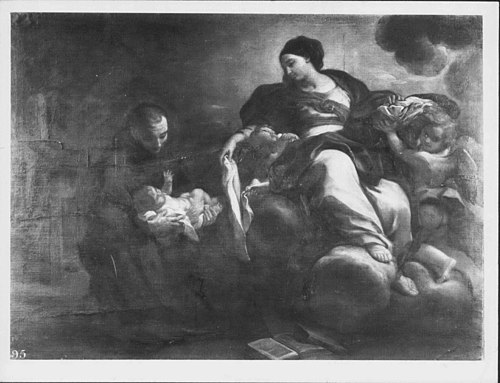 The Vision of Saint Stanislas Kostka, 1685, Carlo Maratta