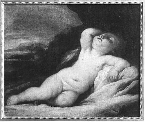 Schlafendes, nacktes Kind, 1669, Carlo Maratta