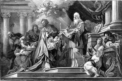 Darstellung im Tempel, 1669, Carlo Maratta
