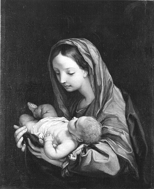 Madonna and Child, 1669, Carlo Maratta