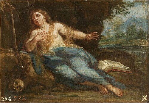 Magdalene in the desert, 1650, Carlo Maratta
