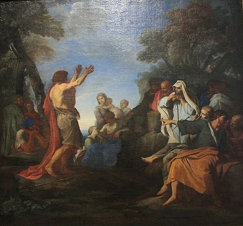 Prédication de Saint Jean Baptiste, 1655, Carlo Maratta