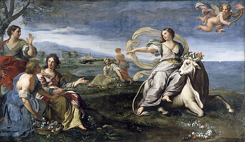 The Rape of Europa, 1682, Carlo Maratta