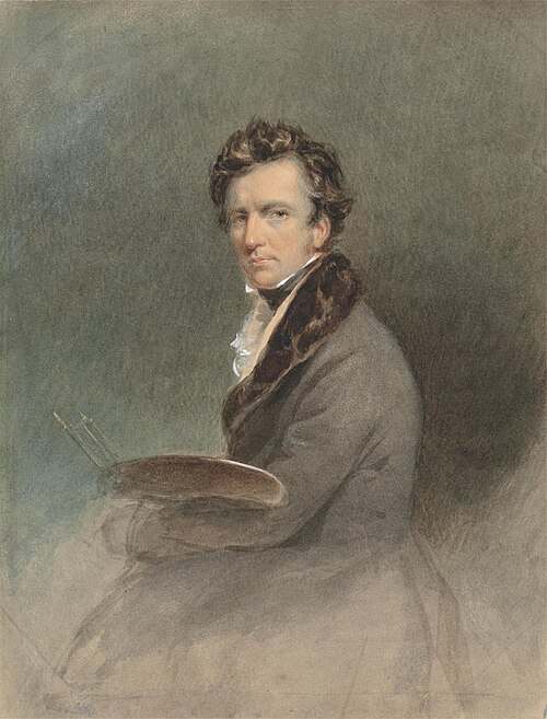 Autoportrait, 1823, John Jackson