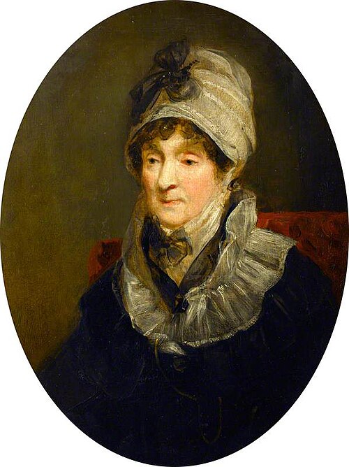 Portrait of a Lady (Mrs Parry, the Mother of Sir W. E. Parry, RN), 1824, John Jackson