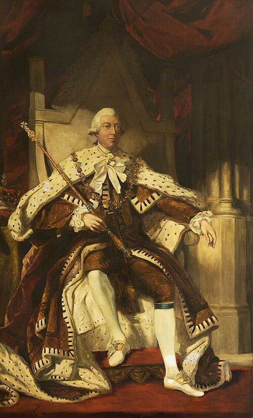 George III (1738–1820)  (copy after Joshua Reynolds), , John Jackson