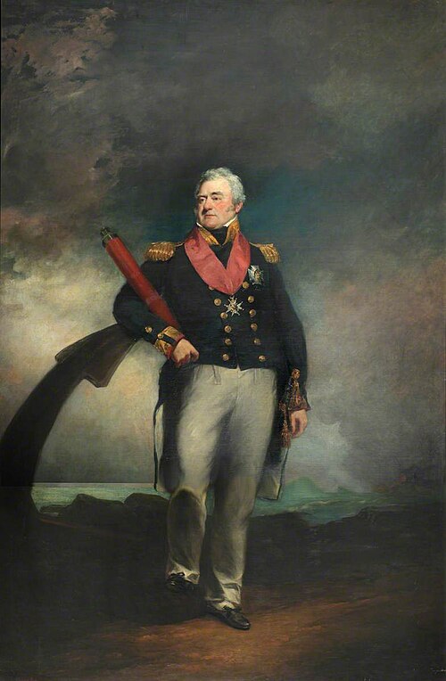 Admiral Lord Amelius Beauclerk (1771-1846), 1850, John Jackson