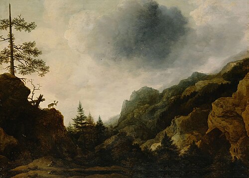 Scandinavian view, 1647, Allaert van Everdingen