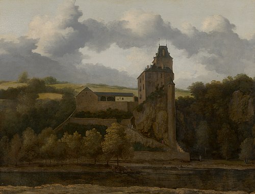 Vue du château de Montjardin, 1665, Allaert van Everdingen
