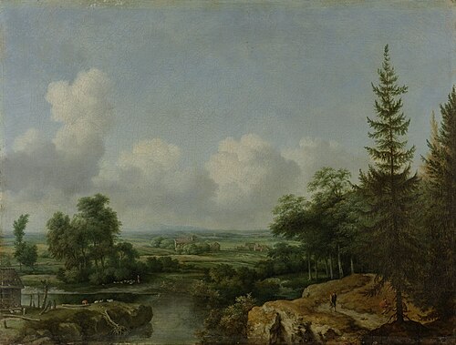 Paysage suédois, 1662, Allaert van Everdingen