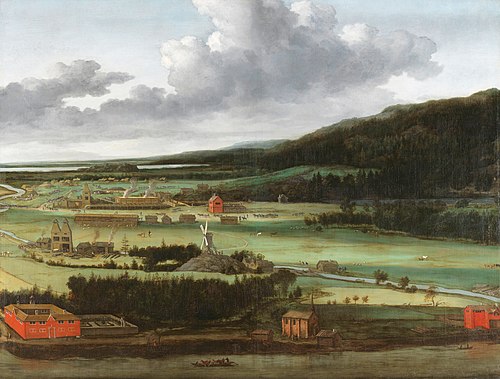 Hendrik Trip’s Cannon Foundry in Julitabruk, Sweden, 1662, Allaert van Everdingen