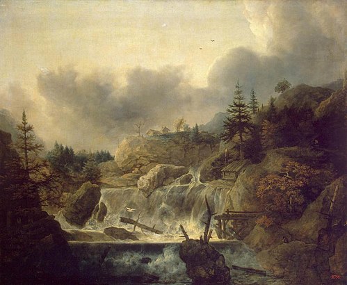 Scandinavian Landscape, 1647, Allaert van Everdingen