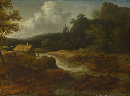 A Saw-mill by a Torrent, 1670, Allaert van Everdingen