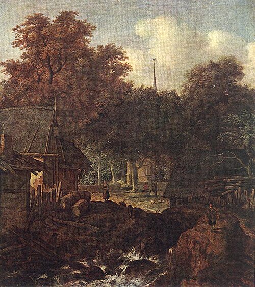 The Skirts of a Village, 1650, Allaert van Everdingen