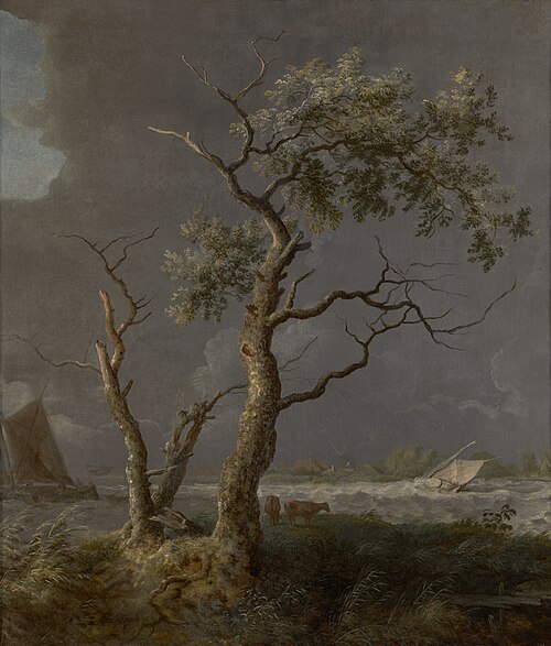 Temps d'orage, 1650, Allaert van Everdingen