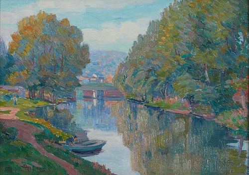Bank Of The Oise, , Hippolyte Petitjean