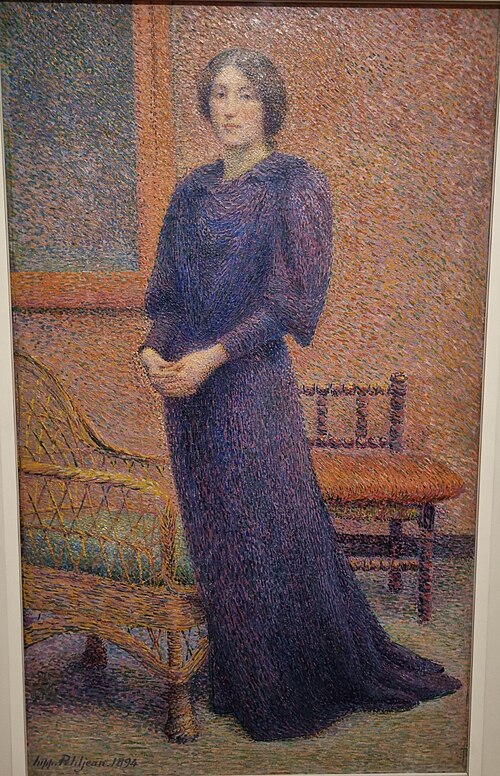 Jeune femme debout, 1894, Hippolyte Petitjean