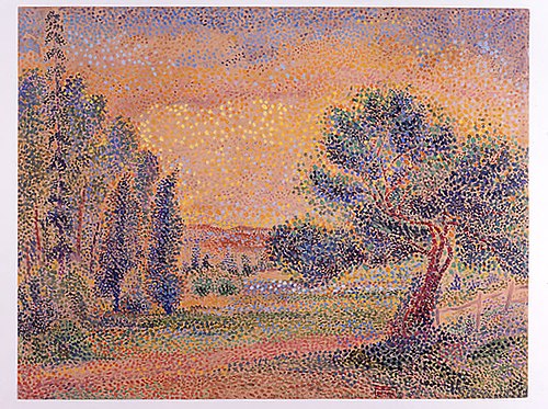 Landscape in Mâcon, 1912, Hippolyte Petitjean