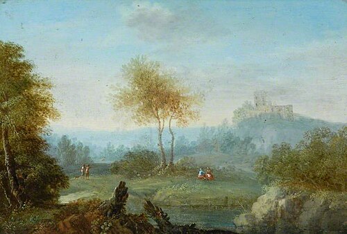 Landscape, , Herman Saftleven II