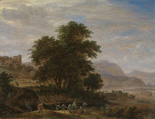 Flussgegend, 1651, Herman Saftleven II