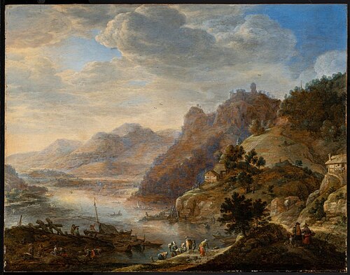 Rhineland Landscape, , Herman Saftleven II