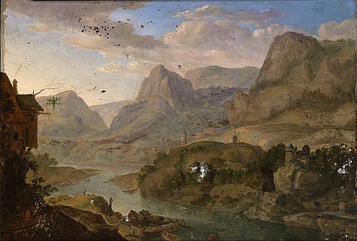 Paysage, 1647, Herman Saftleven II